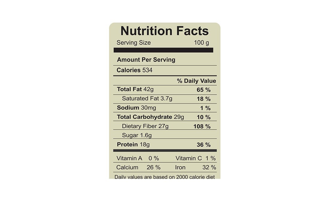 Indiana Flax Seeds    Pack  250 grams